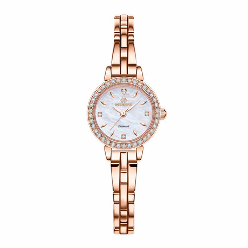 디유아모르 여성 메탈밴드시계 DAW3101M-RW 다이아몬드 시계